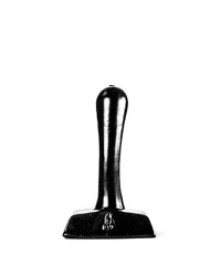 Analplug Nippel schwarz 9 x 3 cm